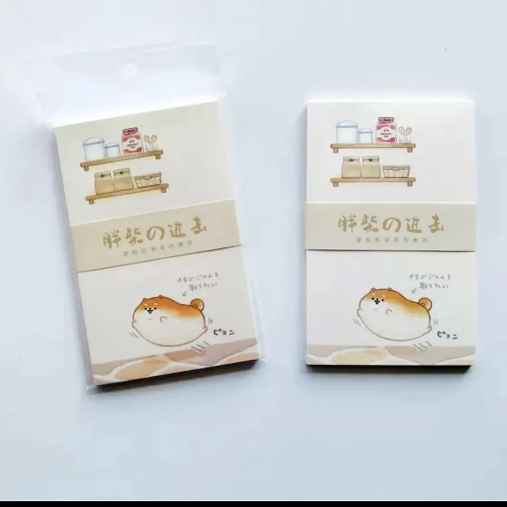 Shiba inu memo pad note pad cute cartoon fun note stationery